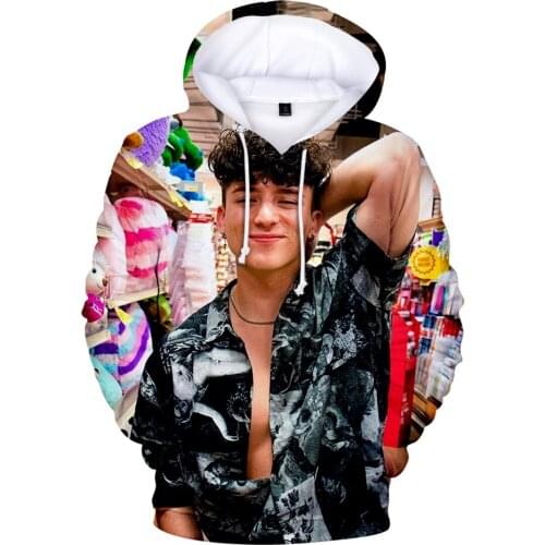 Men/women Hoodies Tony Lopez Figure Merch 3D Hoodie Sweatshirts Music Star fans Idol Clothes Super Star Music fans