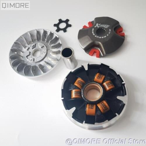 Performance Racing variator set (21mm hole) for JOG 90 4DM Vento ZIP Keeway Hurricane Focus 50 F-act 50 Matrix 50 Flash ARN 50