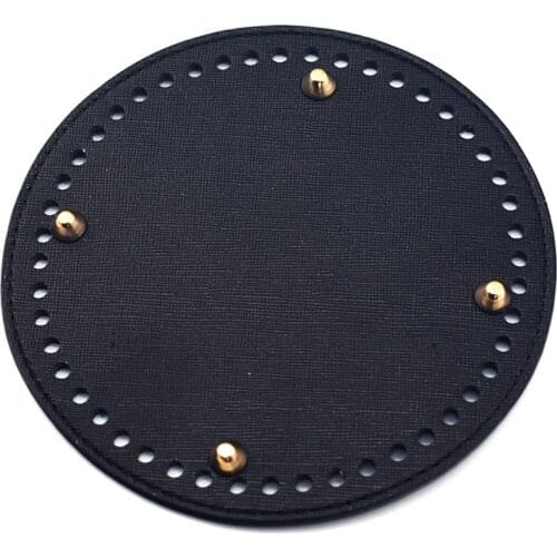New Fashion Shoulder Bag Bottom Tray Round Fixing Plate Replacement for Women Handbag Handmade Diy Accessories KZBT018