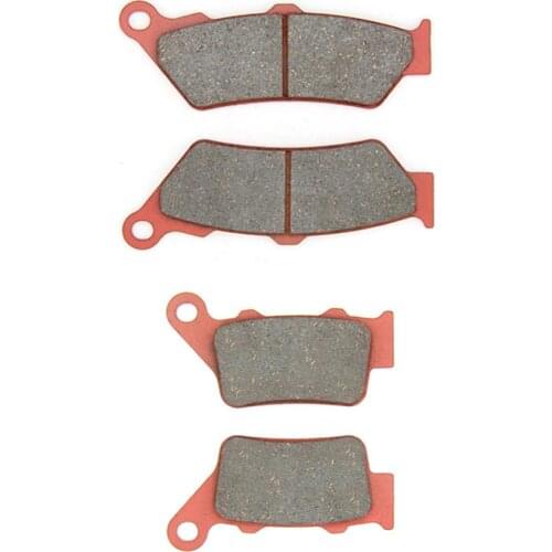 MEXITAL Motorcycle Brake Pads Front Rear for F 800 GS Adventure (12-18)/F 800 GT/GTS (08-18) 209-208-2