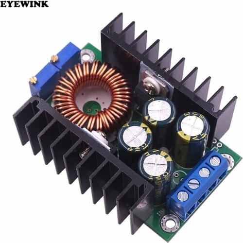 DC-DC Step Down Adjustable Constant Voltage Current Power Supply Module 10A solar charging
