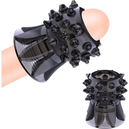 Silicone Penis Ring Delayed Ejaculation Male Chastity Cage Cock Ring Sex Toys for Man Masturbator Cockring Dick Enlarger Rings