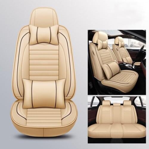 ZHOUSHENGLEE Universal Car Seat covers for Mitsubishi Lancer Outlander Pajero Eclipse asx auto accessories seat cover for car