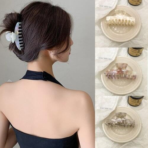 MYZW Woman Leopard Hair Clips Korean Style Girls Hairpins Hair Claws Fashion Hairgrip Hair Accessories Barrettes Ponytail Clips