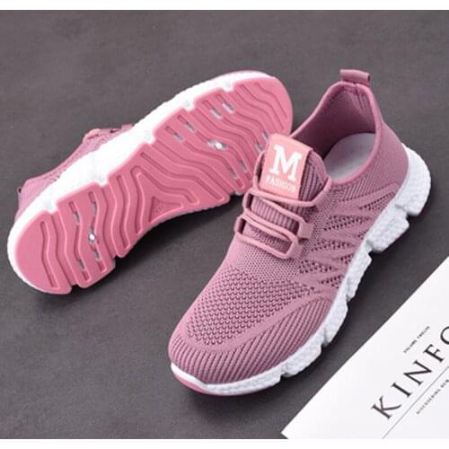 2021 womens sports new running shoes cross-border shoes fashion casual comfortable breathable flat womens shoes