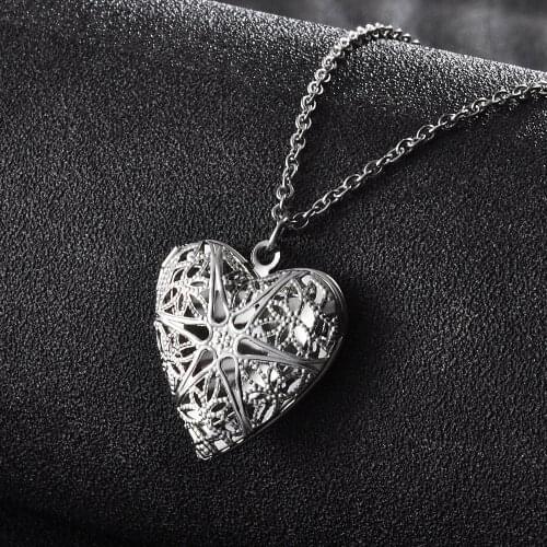 1pc Heart Shaped Friend Photo Picture Frame Locket Pendant for Necklace Romantic Fashion Jewelry Nice Gift