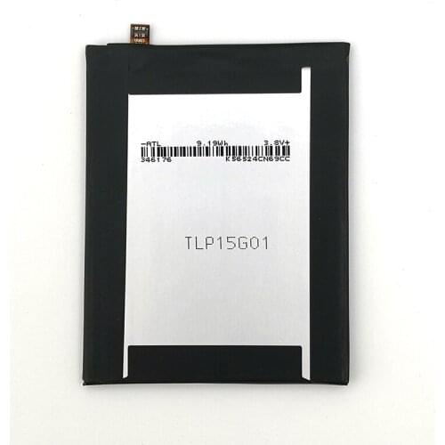 100% Original 2820mAh TLP15G01 Battery For WIKO RIDGE 4G For Casper VIA V6 PhoneLatest Production High Quality Battery