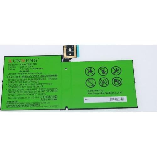 DYNM02 G3HTA038H Battery for Microsoft Surface Pro 5 Surface Pro 5 1796