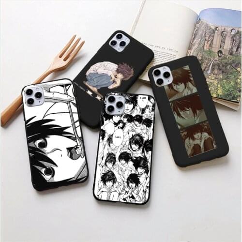 Death Note Anime Phone Case For Huawei P30 P20 P10 P40 Mate 30 20 10 Lite E Pro Plus Y6 Y7 Y9 P Smart Z 2019 2020 2021 TPU Funda