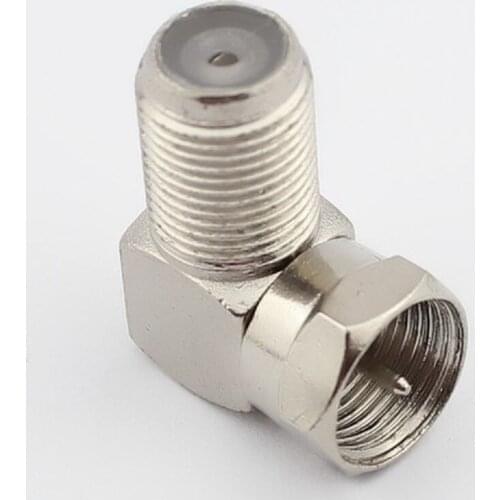 Digital cable TV set-top box 90 degrees turn joint/spiral right-angle bend F/F male head turn female head/inch