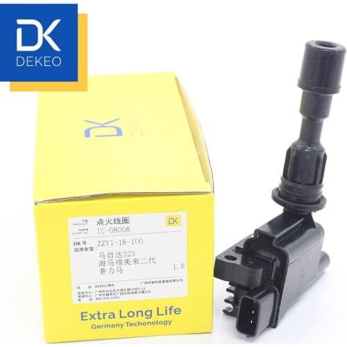 DEKEO Ignition Coils For Haima Family 1.6L ZM Family 1 1.6L ZM ZZY1-18-100