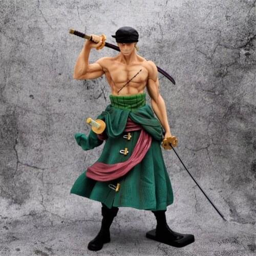31cm One Piece Figure Combat version Dream Zoro Toys PVC Action Figure Collection Roronoa Zoro figure model toys doll gift