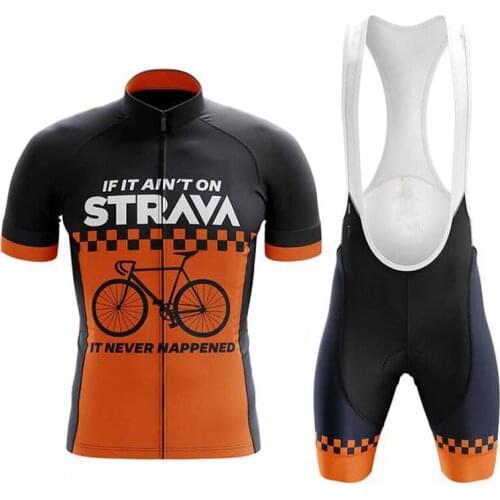 2021 Cycling Jersey Set Summer Cycling Clothing Men MTB Road Bike Suit Bicycle Uniform Bib Shorts Kit mallots ciclismo hombre