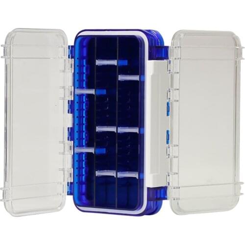 Lure Fishing Waterproof Fishing Tackle Box Double-Sided Opening and Closing Bait Box Multifunctional Hook and Bait Accessory Box