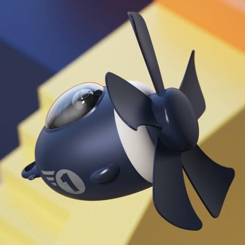 Cartoon Airplane Shape Ceiling Fan Night Lamp Nightlight Kids Rooms Nursery Decoration