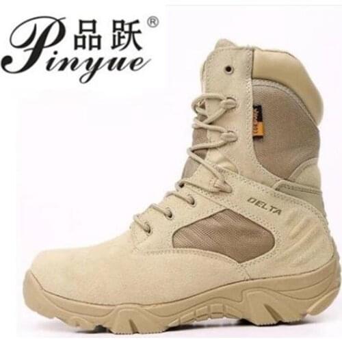 Tactical Military Combat Men Boots Outdoor Wearable Warm Cotton Shoes Climbing Army Men Boots Mens Tactical Boots