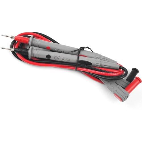 UNI-T UT-L27 Multimeter Test Probe Pen Tip Double Insulated Wire With Threaded