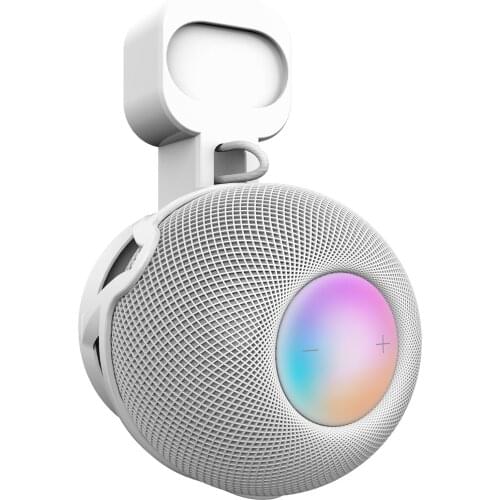 Outlet Wall Mount Stand Hanger For Home Pod Mini Voice Assistant UK EU Plug Outlet Holder Bracket Smart Speaker Space Saving