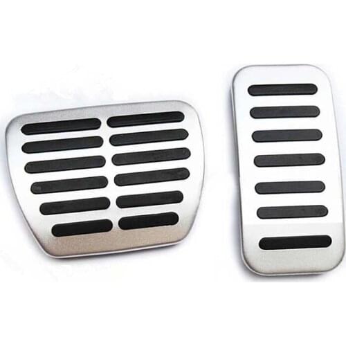 For Renault Koleos 2009 2010 2011 2012 2013 2014 Clutch Accelerator Gas Brake metal pedal Clutch Pedal Aluminium alloy 2pcs/set