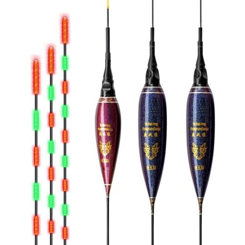 Tackle Ice Fishing Luminous Accessory Nano Fishing Float Bite Alarm Fish Bait Buoy Electronic Carp Night Fishing Float