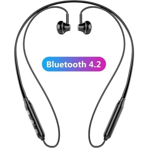 Sports Magnetic Neck Band Wireless Bluetooth In-Ear Earphone Stereo Headphone