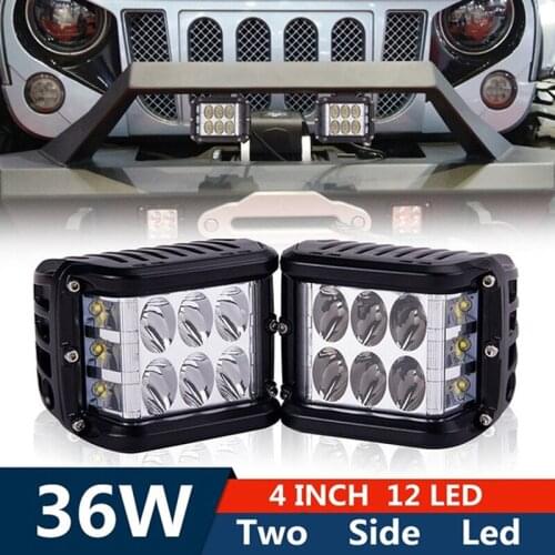 Hot Sale 36W LED Light Work Flood Combo Side Shooter Driving For Off Road SUV Tractor ATV