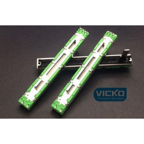 [VK]Original Behringer Soundcraft 7.5cm 75MM A10K A103 A10KX2 double straight mixer fader slide potentiometer handle 15mm switch