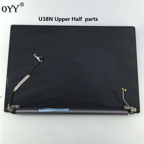 LCD Display Touch Screen Matrix Digitizer Assembly upper half Parts with frame For Asus U38 U38N