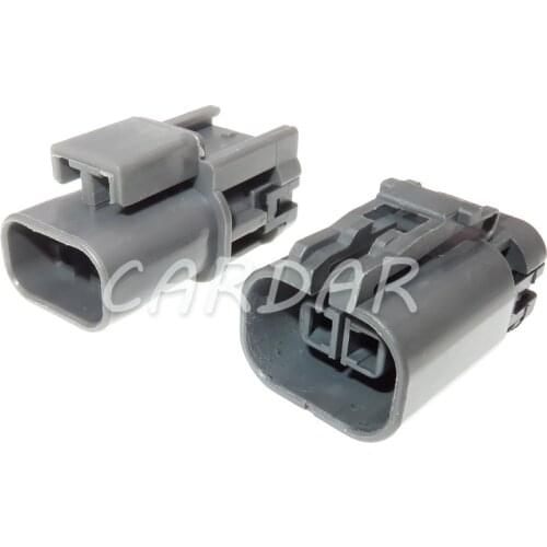 1 Set 2 Pin Fan Socket Car Automotive Connector Gasoline Pump Plug For Mazda Honda