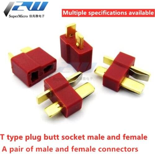 10 Pairs T Plug Male and Female Deans Style Connectors for RC LiPo Battery New