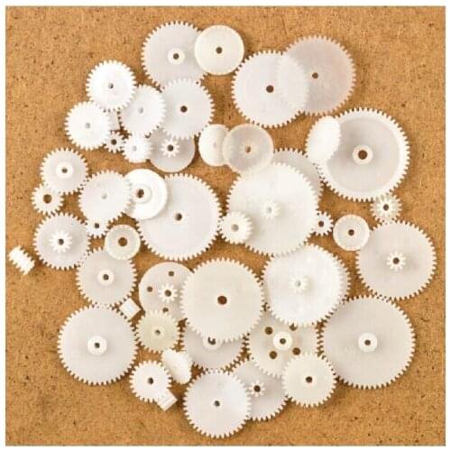 57 styles Plastic Gears All Module 0.5 Robot Parts for DIY Arduino