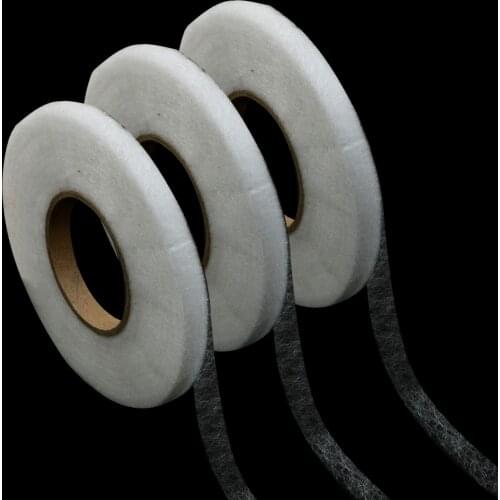 70Yards/ ROll Double Faced Adhesive Fabric Tape Patchwork Interlinings Iron On Melt Omentum DIY Cloth Garment Accessories