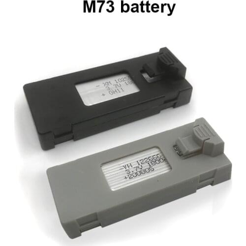 M73 Drone Battery 7.4V 1600 mAh LI PO Battery Spare Battery for M73 Wifi FPV 480P 4K HD Dual Camera Drone