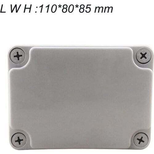 Free shipping , 110*80*85mm common type plastic box , ABS waterproof enclosure use as electric junciton box F1
