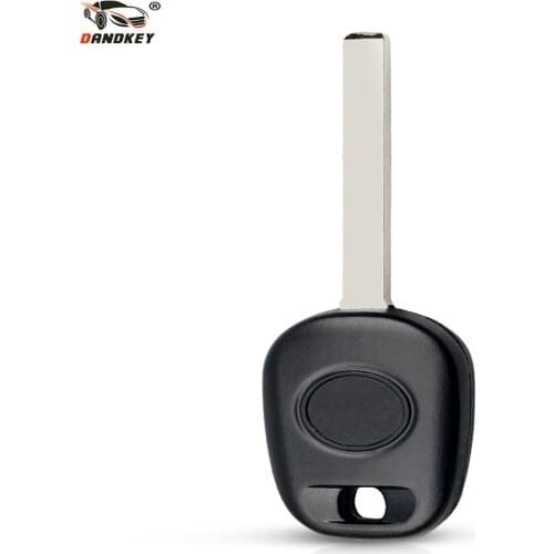 Dandkey Replacement For Toyota Transponder Chip Uncut Blank Key Shell Car Remote Key Case Fob For Toyota Corlla With VA2 Blade