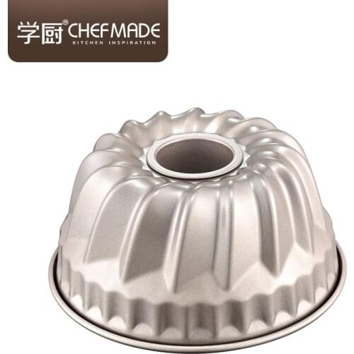 7 Inch Kouglof/Kugelhopf Moulds Non-stick Pineapple Shape Savarin Convex Pillar Cake Mold Napoleon Cake Professional Baking Mold