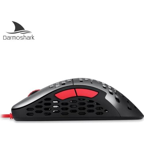 NEW Motospeed Lightweight Gaming Mouse PMW3389 16000 DPI PMW6400 DPI Adjustable 6 Key Hollow Out Optical Mice for Computer Gamer