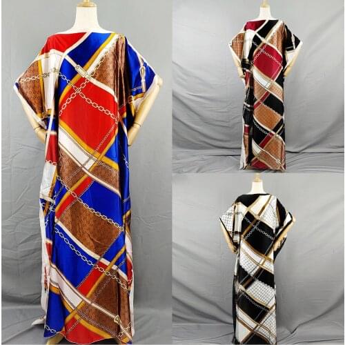 Loose Size Printing Color Matching Beautiful Prayer Islamic 2 Pieces Sets Muslim Costume Ramadan Casual Clothes Long Dress PZ18