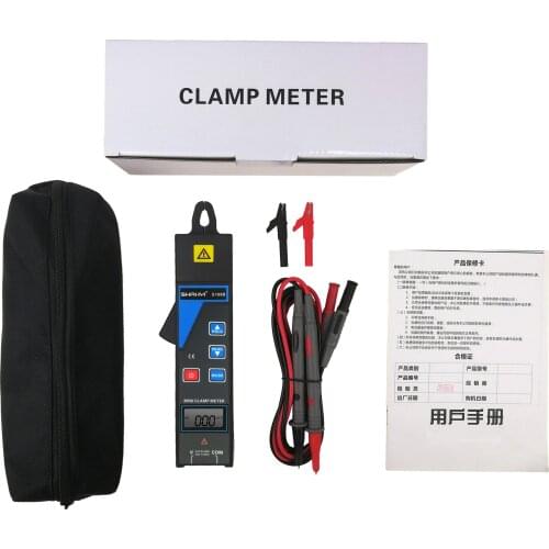 S108B Mini Clamp Current Leakage Meter With Voltage 0 to 600V Current 99 sets data save For Online test 380/220V power system