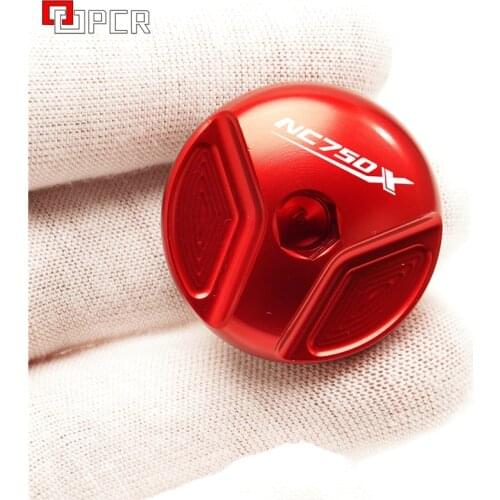 NC750X Logo For Honda nc750x nc 750x 2017 2018 2019 2020 2021 Aluminum Motorcycle Engine Oil Filter Cup Plug Cover Screw