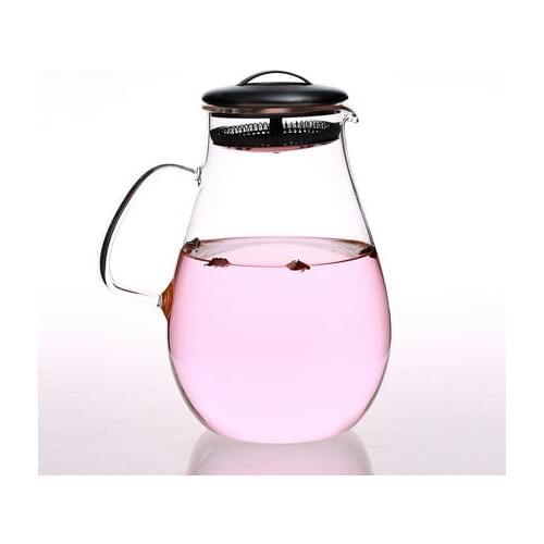 Special large capacity cool water bottle Explosion-proof glass Juice cold Kettle filter Teapot can be hot