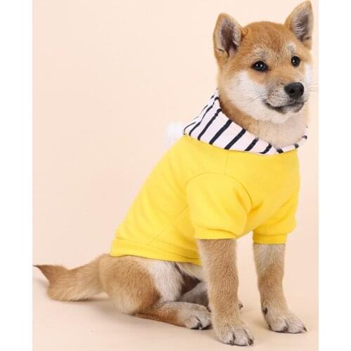 Dog Hoodie Winter Pet Dog Clothes For Puppy Coat Jacket Thick Fleece French Bulldog Clothing For Dogs Pets