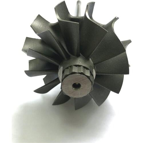 TD04H 44.2/52mm 12 blades Turbo turbine shaft &wheel/turbine wheel/Turbine shaft/for turbocharger cartridge/CHRA/Core