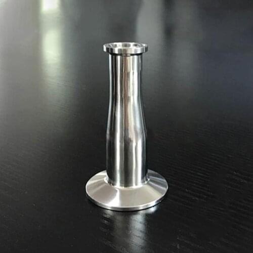 57mm 2.25" x 32mm 1.25" Pipe OD 2.5" Tri-Clamp x 1" Tri-Clamp SUS 304 Stainless Sanitary Reducer Fitting Homewbrew