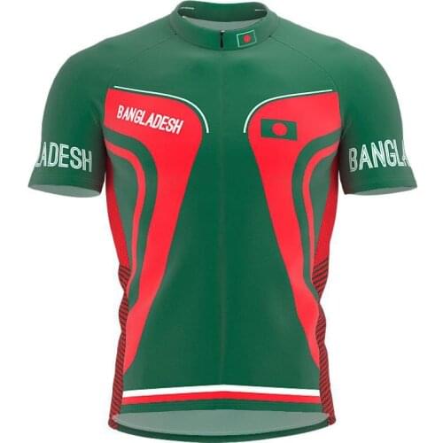 BANGLADESH More Style Men classic cycling team short sleeved bike Road Mountain Clothing Maillot ciclismo outdoor bike jersey