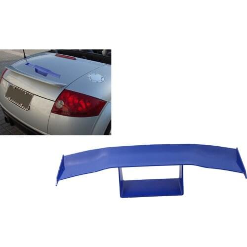 Large Universal car Trim Tail Fin Empennage Rear Spoiler Wing Sticker for car trunk lid