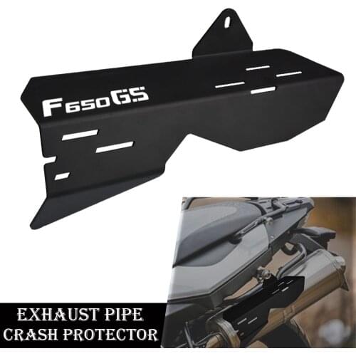 For BMW F650GS 2008 2009 2010 2011 2012 2012 Motorcycle Exhaust Pipe crash Protector Heat Shield Cover Guard Anti-scalding Cover