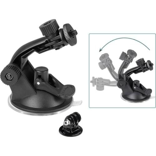 Action camera driving recorder car suction cup bracket 7cm suitable for GOPRO hero8 7 6 5 yi2 accessories DJI sjcam small ants