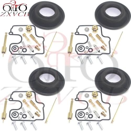 4set for GSX-R600 1997-2000 GSXR600 GSX-R GSXR 600 Motorcycle carburetor repair kit plunger diaphragm parts
