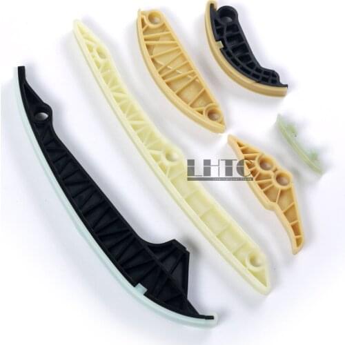 6Pcs Timing Chain Guide Slide Rail Set For VW Audi Skoda Seat 1.8TSI 2.0L EA888